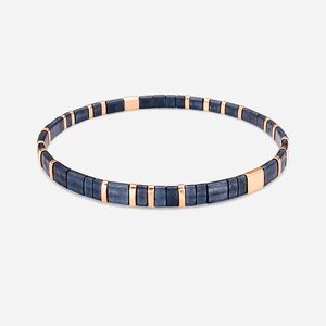 Miyuki Tila Bead Stretch Bracelet